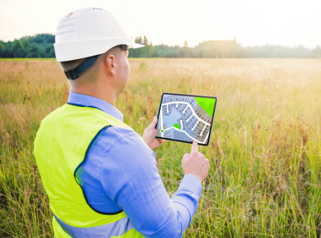 Forward Funding vs Forward Commitment man on land